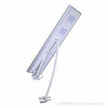 25W all-in-one solar street lamps, integrated, -30 to 70°C working temperature, easy to install